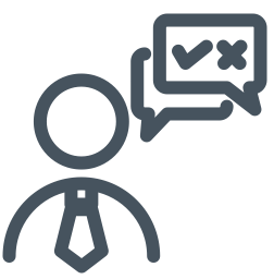 contacter - aider - communiquer - conseiller - accompagner